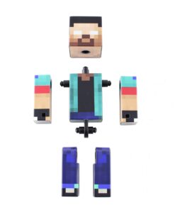EnderToys Herobrine Boy Action Figure - Toy Figurines - Birthday Cake Topper - Custom Survival Characters 13 81Wv28uVhsL