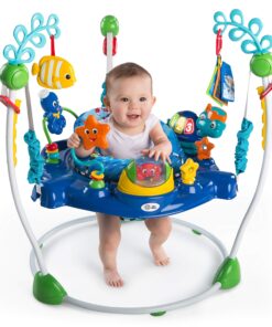 Baby Einstein Neptune's Ocean Discovery Activity Jumper, Ages 6 months +, Max weight 25 lbs., Unisex 36 81WvUecTPBL