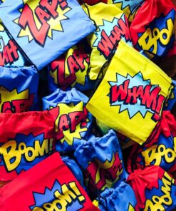 Fun Express Kids' Drawstring, Multicolor, 12" x 15" 31 81WwFpZzqAL