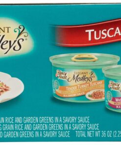 Fancy Feast Elegant Medleys, Tuscany Collection 3-Flavor Variety Pack (12-pack; 3 oz each) 12 81Wx8k pXL