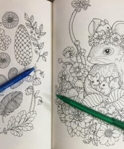 Twilight Garden Coloring Book: Published in Sweden as "Blomstermandala" (Gsp- Trade) Hardcover 44 81WxDPGMLHL