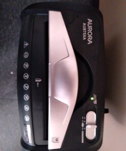 Aurora AU875XA Paper and Credit Card Shredder with 3.7-Gallon Wastebasket, 8-Sheet Cross-Cut with Basket 8-Sheet Crosscut 32 81WyVx6ZhVL