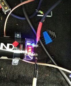 SoundBox 0 Gauge Amp Kit Amplifier Install Wiring & 2.5 Farad Digital Capacitor- 2500 Watts Peak Power Rating, Amp Kit- 5500 Watt Peak Power Rating 22 81Wzy70oxTL