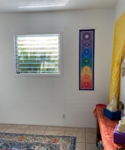 Mandala Connections 12" X 48" Large Chakra Banner, by Bryon Allen 20 81X EG6nRWL
