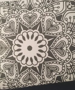 Mandala Coloring Book: 100+ Unique Mandala Designs and Stress Relieving Patterns for Adult Relaxation, Meditation, and Happiness (Magnificent Mandalas) Paperback, Large Print 86 81X0DJLVROL