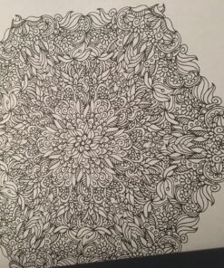 Mandala Coloring Book: 100+ Unique Mandala Designs and Stress Relieving Patterns for Adult Relaxation, Meditation, and Happiness (Magnificent Mandalas) Paperback, Large Print 87 81X0FUwhC1L