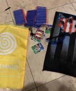 SWEMNED Running Shooting Targets for Nerf Gun Practice,Upgrade 5 Targets Auto Reset /3 Game Mode Electronic Scoring Digital Moving Target, Ideal Gift Toy for Age 6,7,8,9,10,12,13+ Year Old Kid/Boys Blue 19 81X1ZZxOcFL