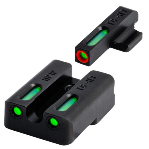 TRUGLO TFX PRO Handgun Sight | Compact Snag-Free Durable Shock-Resistant Glowing Tritium & Fiber-Optic Xtreme Night Sight for Handguns HK P30 Set