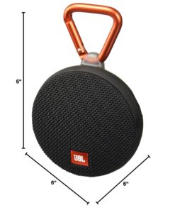 JBL Clip 2 Waterproof Portable Bluetooth Speaker (Black) Black 25 81X1kQrAwUL