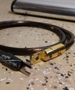 InstallGear 4 AWG Gauge Gold Ring Set Screw Battery Ring Terminals - 4 Gauge Wire Connectors (4 Pack) 13 81X22OFusL