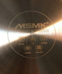 MSMK 10-Piece Pots and Pans Set non stick, Durable and Stable Cookware Sets for building a starter kitchen or refreshing, Even Heating, Easy Clean-Up, Comfortable Handling, Induction Compatibility Cookware Set(10-piece) 43 81X3JA0OnML