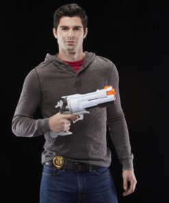 NERF Overwatch McCree Rival Blaster with Die Cast Badge & 6 Overwatch Rival Rounds 16 81X3Wzi1V1L