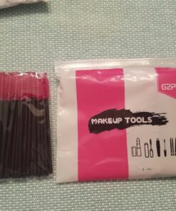 G2PLUS 100PCS Disposable Eyelash Brushes, Mascara Wands Applicator Makeup Kits, Eyelash Spoolies Brushes for Eyelash Extensions and Eyebrows (Rose) Rose 44 81X4RMcMxL