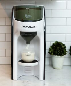 New and Improved Baby Brezza Formula Pro Advanced Formula Dispenser Machine - Automatically Mix a Warm Formula Bottle Instantly - Easily Make Bottle with Automatic Powder Blending Advanced, White 25 81X4YfX81sL