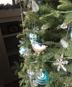 Old World Christmas Ornaments: Nuthatch Glass Blown Ornaments for Christmas Tree 31 81X4lqjmhaL 1