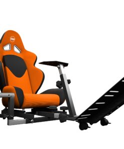 OpenWheeler Advanced Racing Seat Driving Simulator Gaming Chair with Gear Shifter Mount Orange 11 81X5zCG fGL