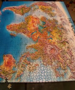 Ravensburger World Map 2000 Piece Jigsaw Puzzle for Adults – Softclick Technology Means Pieces Fit Together Perfectly 24 81X6N48GmrL