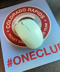 seenda Wireless Mouse, 2.4G Noiseless Mouse with USB Receiver - Portable Computer Mice for PC, Tablet, Laptop with Windows System - Mint Green A Mint Green 37 81X8Ndu3XRL