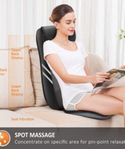 Snailax Shiatsu Foot Massager with Heat & Back Massager with Heat 15 81X8idPNFGL