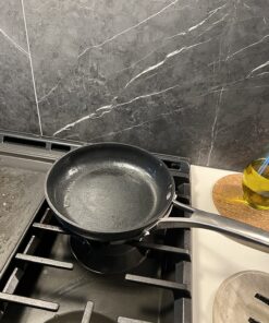 Calphalon 8-Piece Pots and Pans Set, Nonstick Kitchen Cookware with Stay-Cool Handles, Dishwasher and Metal Utensil Safe, Black Cookware Set 31 81X8qNth2LL