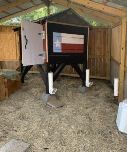 Royal Rooster 1 Gallon Automatic Twin Chicken Waterer with 2 Gravity-Feed Valve-Operated Drinking Cups - Indoor and Outdoor Coop Hanging Chicken, Duck and Poultry Water Dispensing System 25 81X9GUQRQ8L