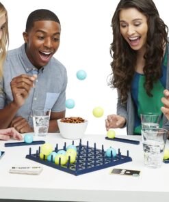 Alternative view of Bounce Off Game with Bouncing Pattern Challenges, for Family, Teens, Adults and Kids, with 16 Balls, 9 Challenge Cards and Game Grid, Makes a Great Gift for 7 Year Olds and Up