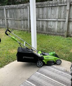 Greenworks 40V 16" Cordless (Push) Lawn Mower (75+ Compatible Tools), 4.0Ah Battery and Charger Included 16" Mower (4.0Ah) 55 81XAaX4mRXL