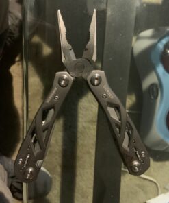 Gerber Gear Suspension 12-in-1 Needle Nose Pliers Multi-tool with Tool Lock - Multi-Plier, Wire Cutter, Crosspoint and Flathead Screwdriver Set, Small Scissors - EDC Gear and Equipment - Gray Grey 44 81XAxhwdATL