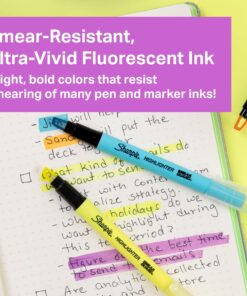 SHARPIE Clear View Highlighters, Chisel Tip, Assorted Colors, 4 Count 4 Count Assorted 14 81XB9jBg9fL