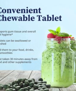 BioPure Chlorella Pyrenoidosa – 100% Organic, Cracked-Cell Wall, Nutraceutical Superfood Packed with Proteins, Vitamins, Minerals & Amino Acids that Supports Metabolism, Detox & Immunity – 400 Tablets 400 Count (Pack of 1) 10 81XBei0I5XL