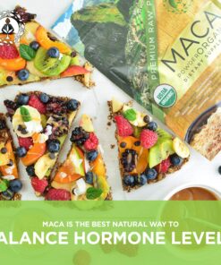 Zen Spirit Maca Root Powder Organic - Peruvian Root Premium Grade Superfood (Raw) - USDA & Vegan Certified - 1 Bag (8oz) - Perfect for Breakfast, Smoothies, Baking & Ice Cream. 27 81XC8HWiGLL