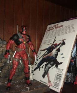Diamond Select Toys Marvel Select: Deadpool Action Figure,Red,black,Standard 26 81XCSensdKL