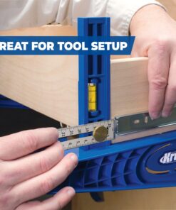 Kreg KMA2900 Multi-Mark Multi-Purpose Marking & Measuring Tool, Alloy Steel - Measuring Tools for Woodworking - Measurement Tool - Carpentry Tools & Accessories Blue 21 81XCVqyjbxL
