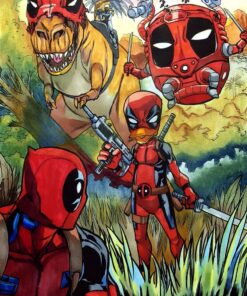 Color Your Own Deadpool Paperback, Coloring Book 32 81XCYYO8VfL