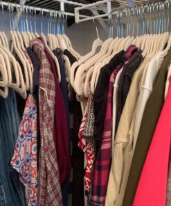 Home-it Premium Velvet Hangers 50 Pack - Ivory Suit Hangers Non-Slip - Heavy duty Clothes Hangers for Closet, Jacket, Shirt, Pants and Suit, Hook Swivel 360 - Ultra Thin 33 81XD5wR43 L