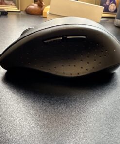 E-YOOSO Bluetooth Wireless Mouse, 3 Modes Bluetooth 5.0 & 3.0 Mouse 2.4GHz Ergonomic Wireless Optical Mouse with USB Nano Receiver, 5 Adjustable DPI Levels, 6 Buttons for Laptop, MacBook, iPad, PC Black(Bluetooth+Wireless) 39 81XDK3Ej4UL