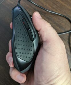 TECKNET USB Wired Mouse, 6-Button Corded Mouse with 2 Adjustable DPI, Optical Computer Mouse with Ergonomic Design and 5FT Cord for Laptop, Chromebook, PC, Desktop, Mac, Notebook-Gray GRAY 27 81XE9eRYL