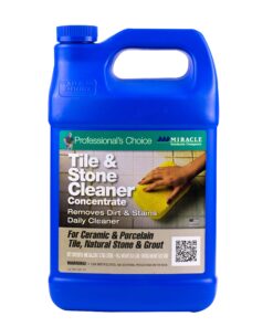 Miracle Sealants TSC4GAL Tile & Stone Cleaner Concentrate, 1 Quart 128 Fl Oz (Pack of 1)