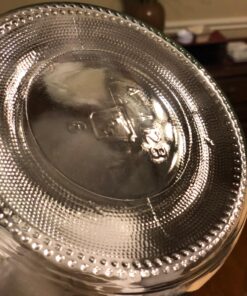 1790 Large Glass Jars with Lid - Wide Mouth 1 Gallon Glass Jar with Lid - Glass Gallon Jar for Kombucha & Sun Tea - Gallon Mason Jars are Large Glass Jars with Lids 1 Gallon for Food Storage - 2 Pack 40 81XInsfTzvL