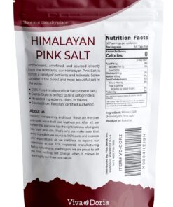 Alternative view of Viva Doria Himalayan Pink Salt, Coarse Grain, Certified Authentic, 2 lb (907 g) For Grinder Refills 2 Pound (Pack of 1)