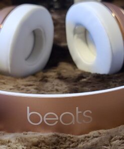 Beats Solo3 Wireless On-Ear Headphones - Apple W1 Headphone Chip, Class 1 Bluetooth, 40 Hours of Listening Time, Built-in Microphone - Rose Gold (Latest Model) Without AppleCare+ 58 81XLNVbFoL