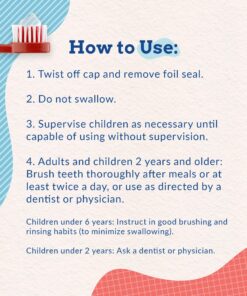 Orajel Kids Paw Patrol Anti-Cavity Fluoride Toothpaste, Natural Fruity Bubble Flavor, 4.2oz Tube 4.2 Ounce (Pack of 1) 26 81XLTmIEwpL