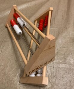 hand2mind Mini 20 Bead Wooden Rekenrek, Abacus for Kids Math, Math Manipulatives Kindergarten, Counting Rack for Kids, Counters for Kids Math, Educational Toys for Elementary Kids (Set of 4) Games Set of 4 23 81XLfbvugfL