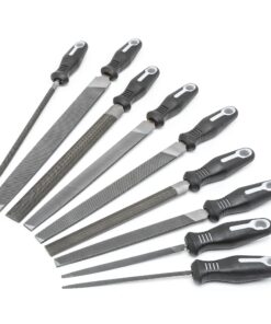 Crescent Nicholson 9 Pc. 6", 8", 10" & 12" Maintenance File Set with Ergonomic Handles, American Pattern - 22030HNN 4 81XMm4ZgatL
