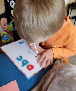 JoyNote Classroom Magnetic Letters Kit 234 Pcs with Double-Side Magnet Board - Foam Alphabet Letters for Kids Spelling and Learning 39 81XMsSYYL