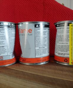 Real Flame Gel Fuel Cans - 24-Pack - Gelled Isopropyl Alcohol for Indoor or Outdoor Fireplaces 21 81XNSKZfUsL