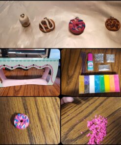 Make Clay Charms (Klutz Craft Kit) 8" Length x 1.19" Width x 9" Height 34 81XNh6w3TvL