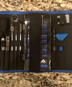 ORIA Precision Screwdriver Set, 86 in 1 Repair Tool Kit, Screwdriver Kit with Portable Bag for Game Console, Tablet, PC, Macbook and Other Electronics, Blue 60 81XOJJ7oEbL