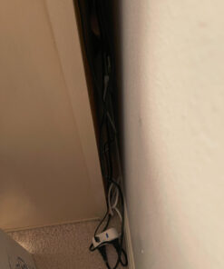 Anker Extension Cord,Mini Power Strip with USB Ports ,2 Outlets and 2 USB-A Ports, Flat Plug, 5 ft Extension Cord, Safety System for Travel, Desk, and Home Office, TUV Listed White-Round Extension Cord 47 81XP2oYhfWL