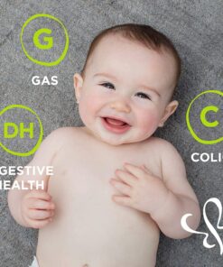 Mommy's Bliss Baby Probiotic Drops + Vitamin D, Supports Digestive Health and Immunity, 400IU Vitamin D for Healthy Bone Development, Newborns +, Flavorless, 0.34 Fl Oz (30 Servings) 13 81XQCuIXbhL